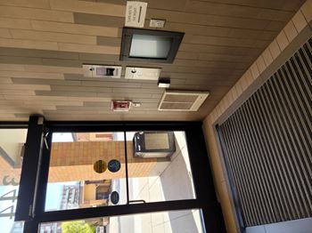 Intercom entry system app with security cameras